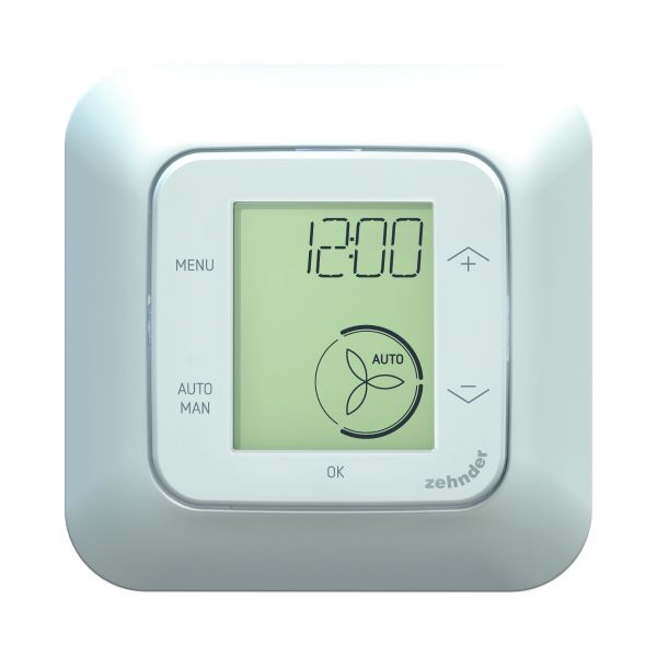Zehnder Bedieneinheit ComfoSense C55 ComfoAir Q350 Q450 Q600 Display kabelgebunden 655010225