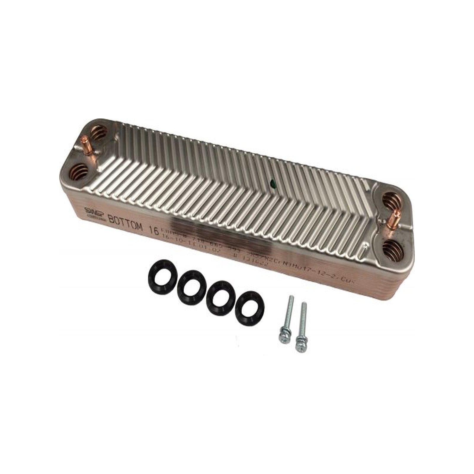 Buderus Wärmeübertrager Gasheizkessel Plattenwärmetauscher Ersatzteil 87161064360