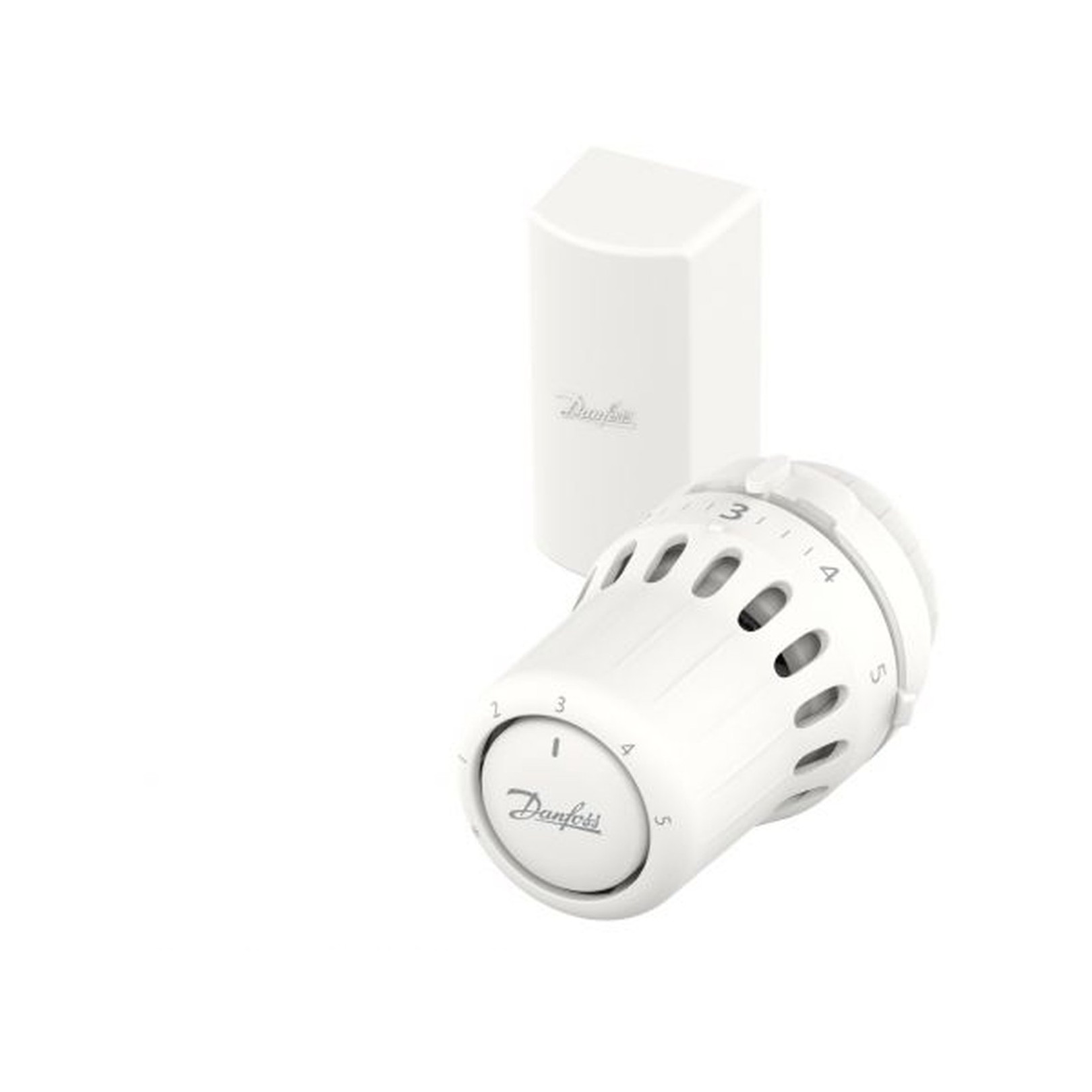 Danfoss Thermostatkopf React RA Click Fernfühler 2m Flansch 23mm Temperaturbereich 8-28°C blockierbar 015G3092