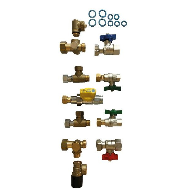 MHG Anschlussset Kombi ecoGAS ProX Zubehör Wärmeerzeuger 96.33000-7226