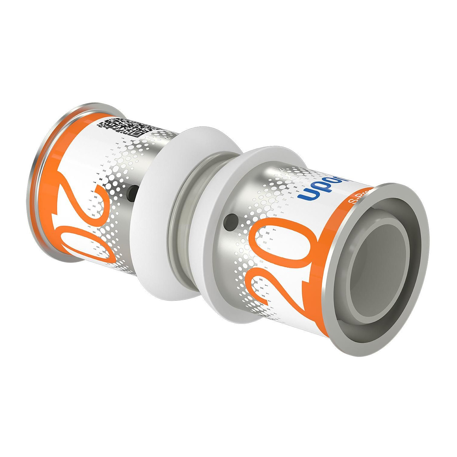 Uponor S-Press PLUS Kupplung PPSU Presskupplung 20 mm 20 mm DVGW zertifiziert 1039934