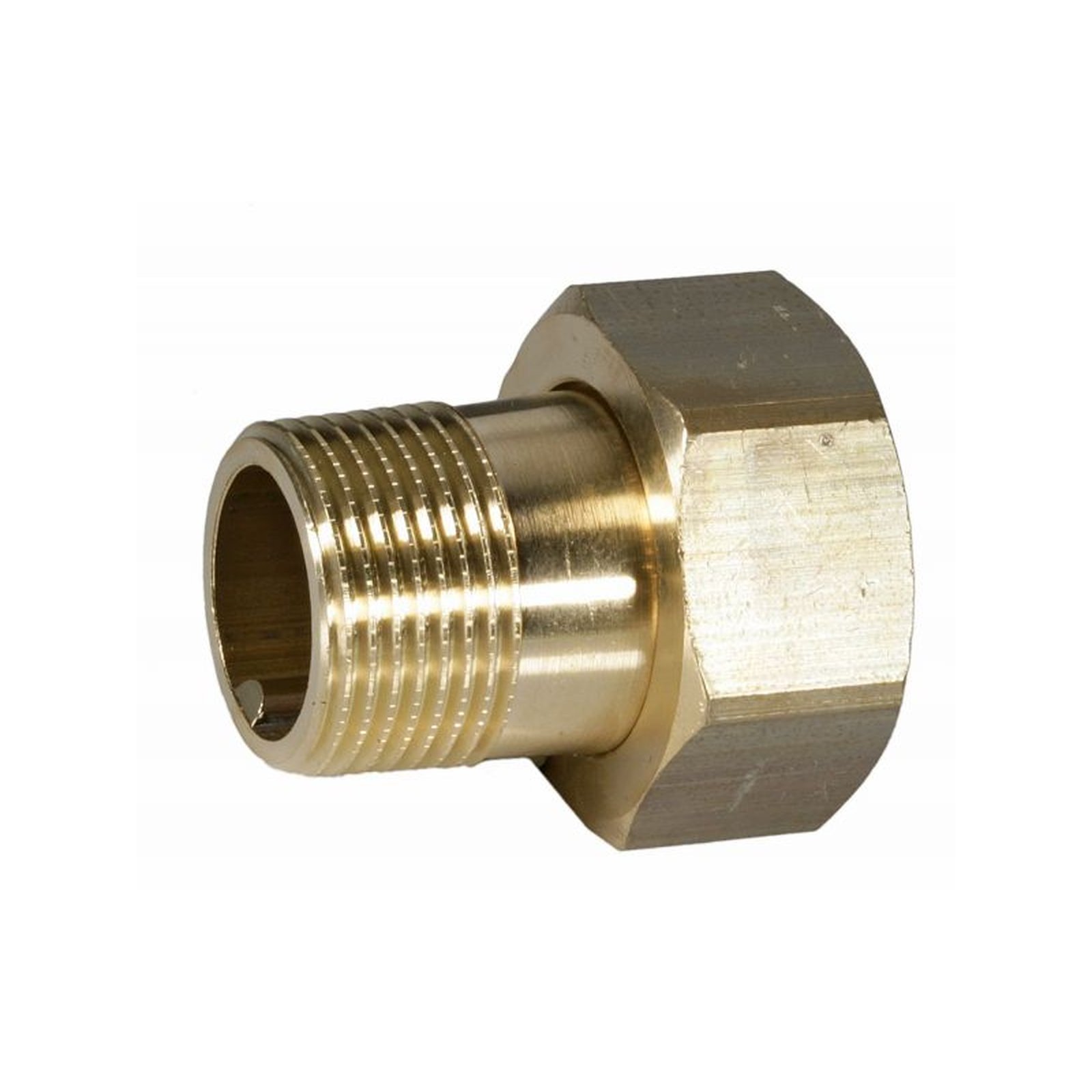 Honeywell Anschlussverschraubung VST06 Messing 1 Zoll Außengewinde flachdichtend VST06-1A