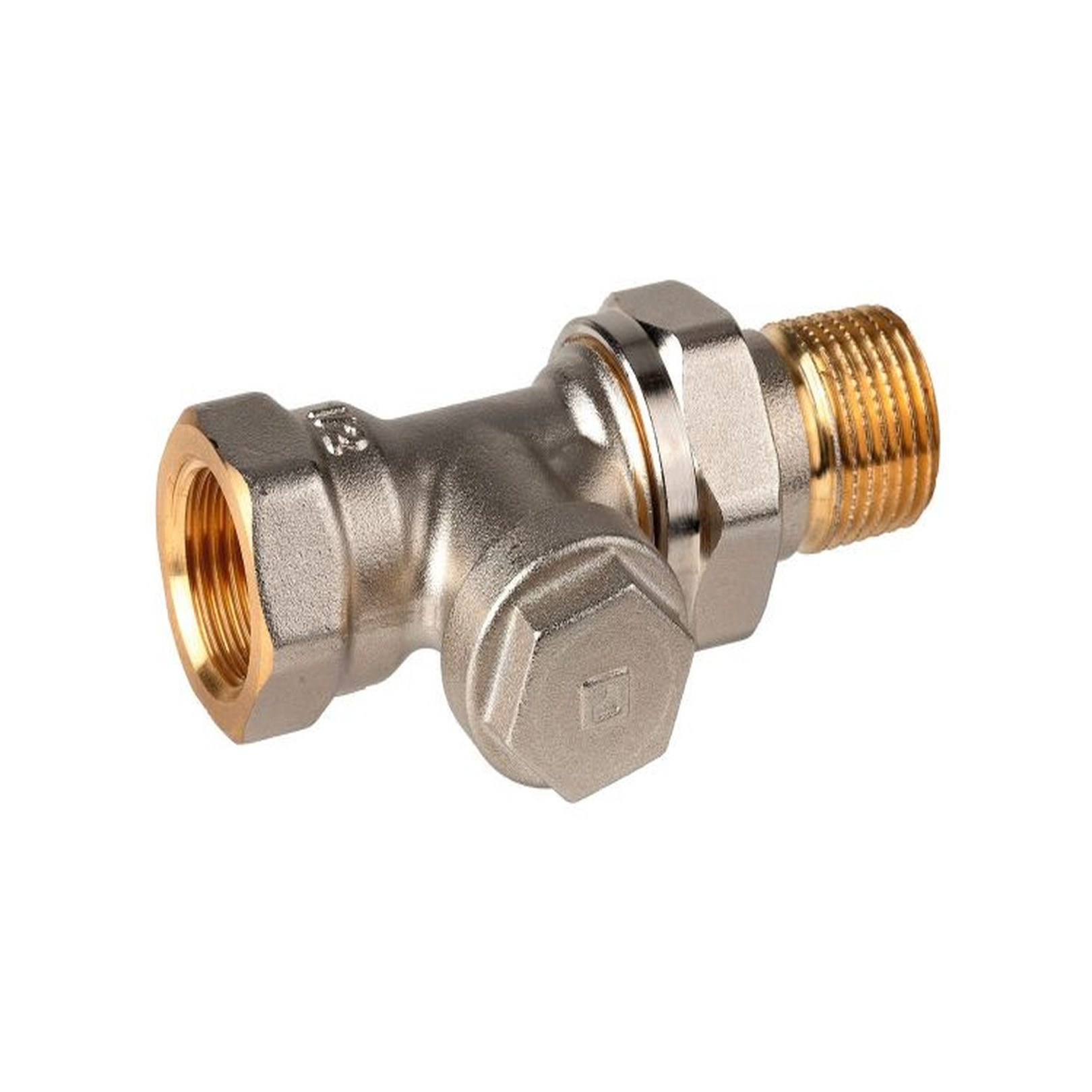 Honeywell Rücklaufverschraubung Verafix E Durchgang DN15 1/2 Zoll absperrbar voreinstellbar V2420D0015