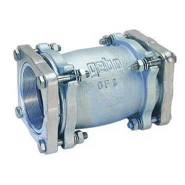 GEBO Temperguss-Klemmverbinder Serie 220 Typ OF 3 Zoll Stahlrohr 01.220.02.08