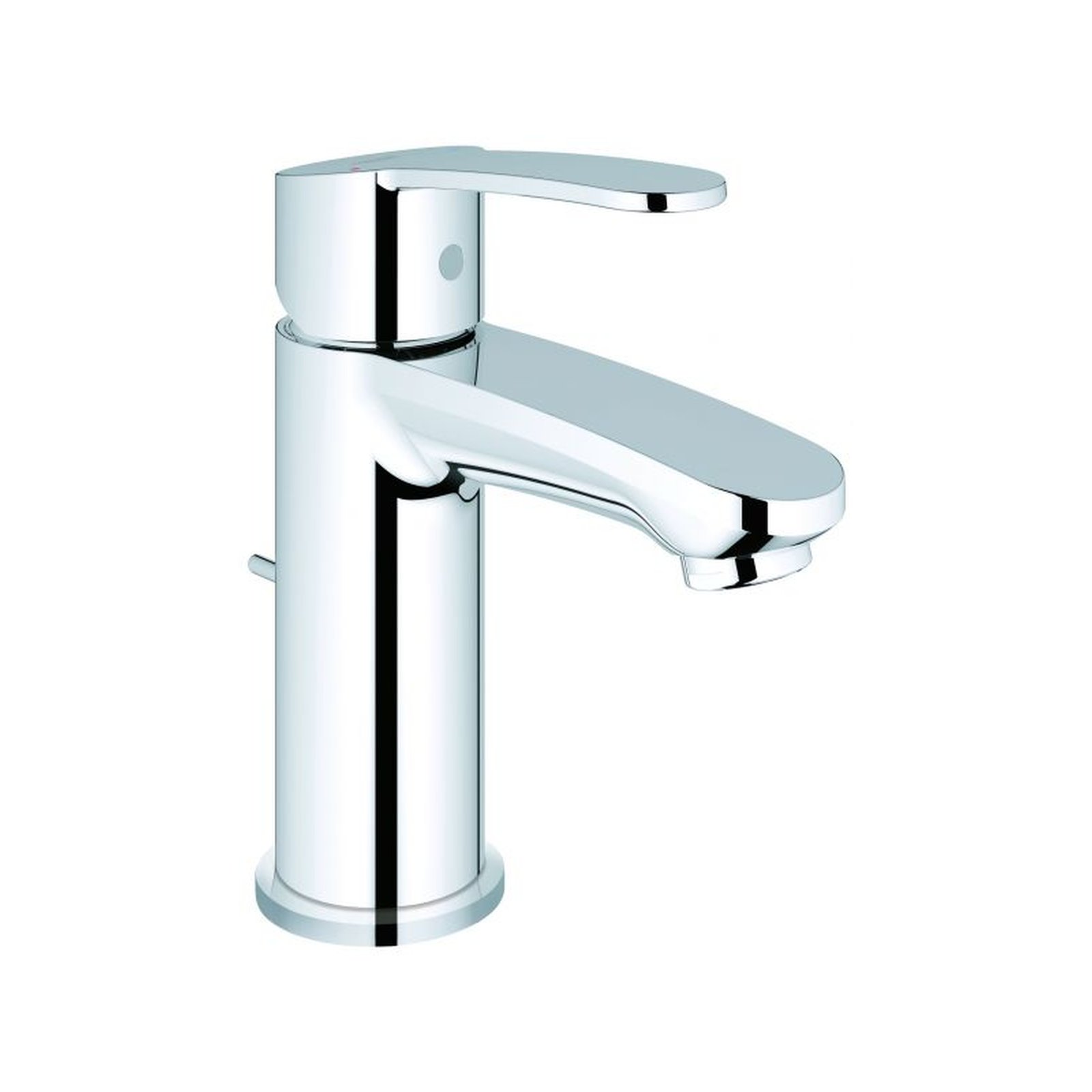 Grohe Waschtischarmatur Eurostyle Cosmopolitan Einhebelmischer Chrom Zugstangen-Ablaufgarnitur S-Size 23037002