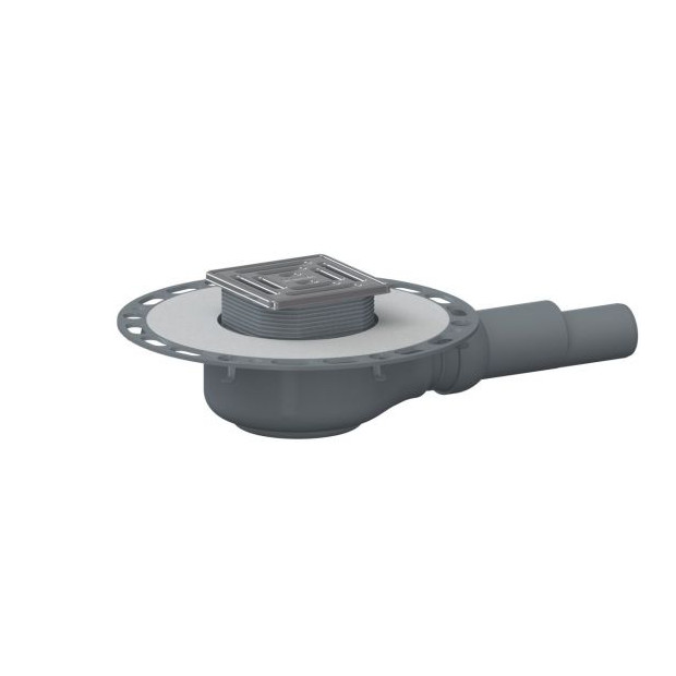 DALLMER Bodenablauf TistoPlan VC 10 DN 40 DN 50 100x100mm Polypropylen 513748