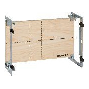 GEBERIT Montageplatte GIS Universal Unterputz höhenverstellbar zuschneidbar 461173001