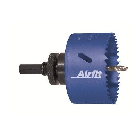 Airfit Kreisschneider 76mm HSS Bimetall Aufnahme Kunststoff Metall 20076KS
