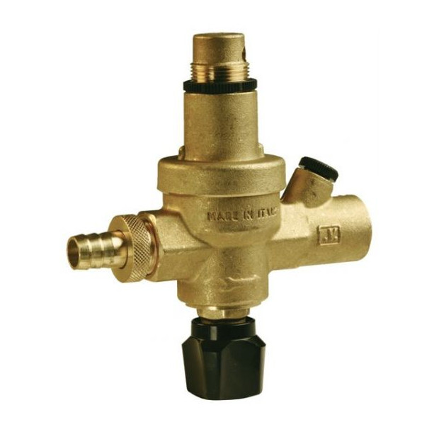 Geberit Pressfitting Mapress Therm Reduktion Einschubende Edelstahl d22-15 Pressindikator 42405