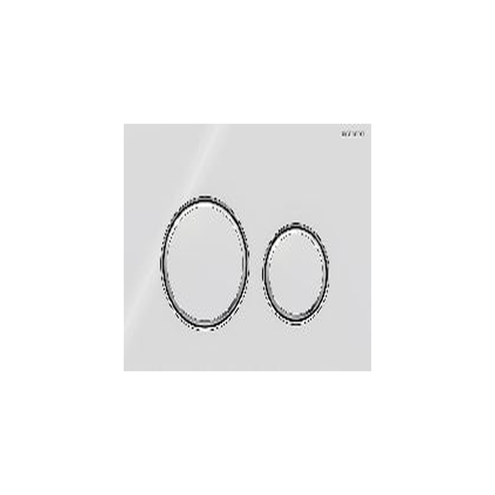 Geberit Betätigungsplatte Sigma21 Glas weiß 2-Mengen-Spülung Zinkdruckguss schallgedämmt 115884SI1