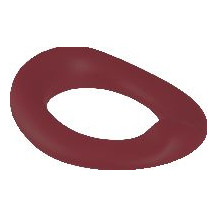 Geberit WC-Sitzring Bambini rubinrot PUR rund 28x30cm matt 573338000
