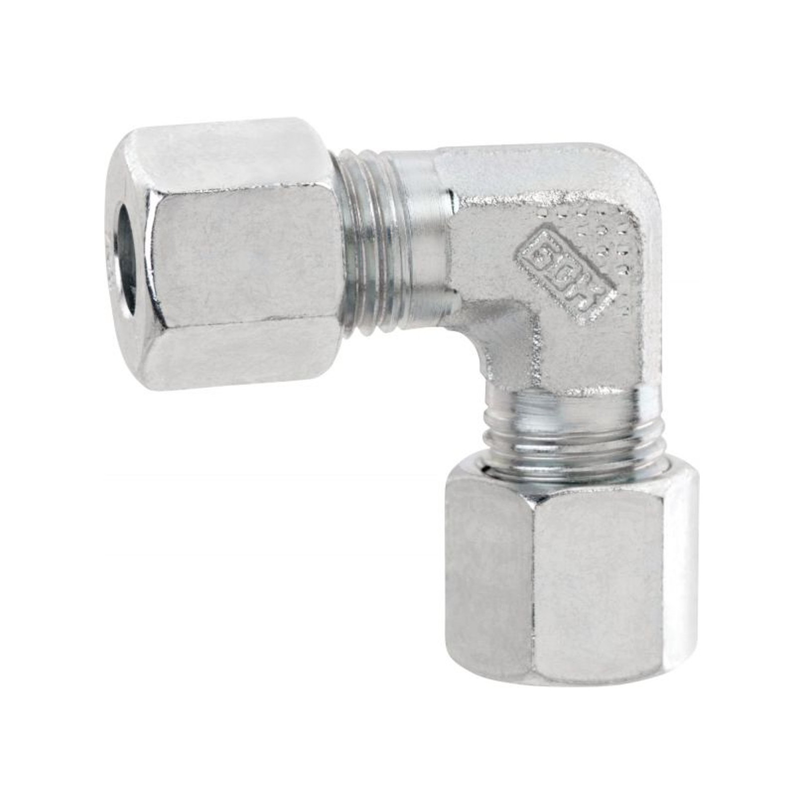 GOK Winkelverschraubung WL 0770900 10mm verzinkt Überwurfmutter Schneidring 0770900