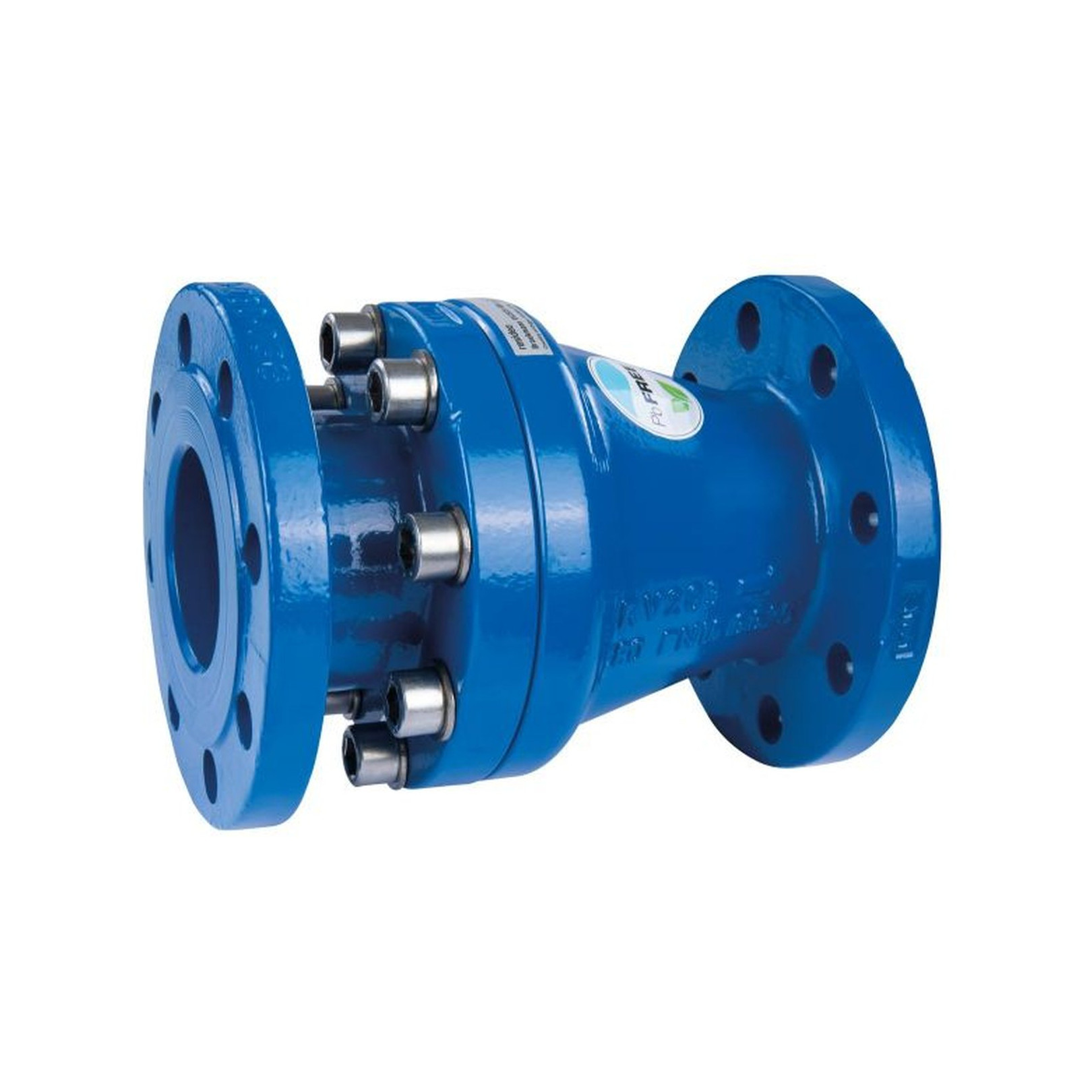 Honeywell Rückflussverhinderer RV283S DN 100 Flansch pulverbeschichtet blau RV283S-100A