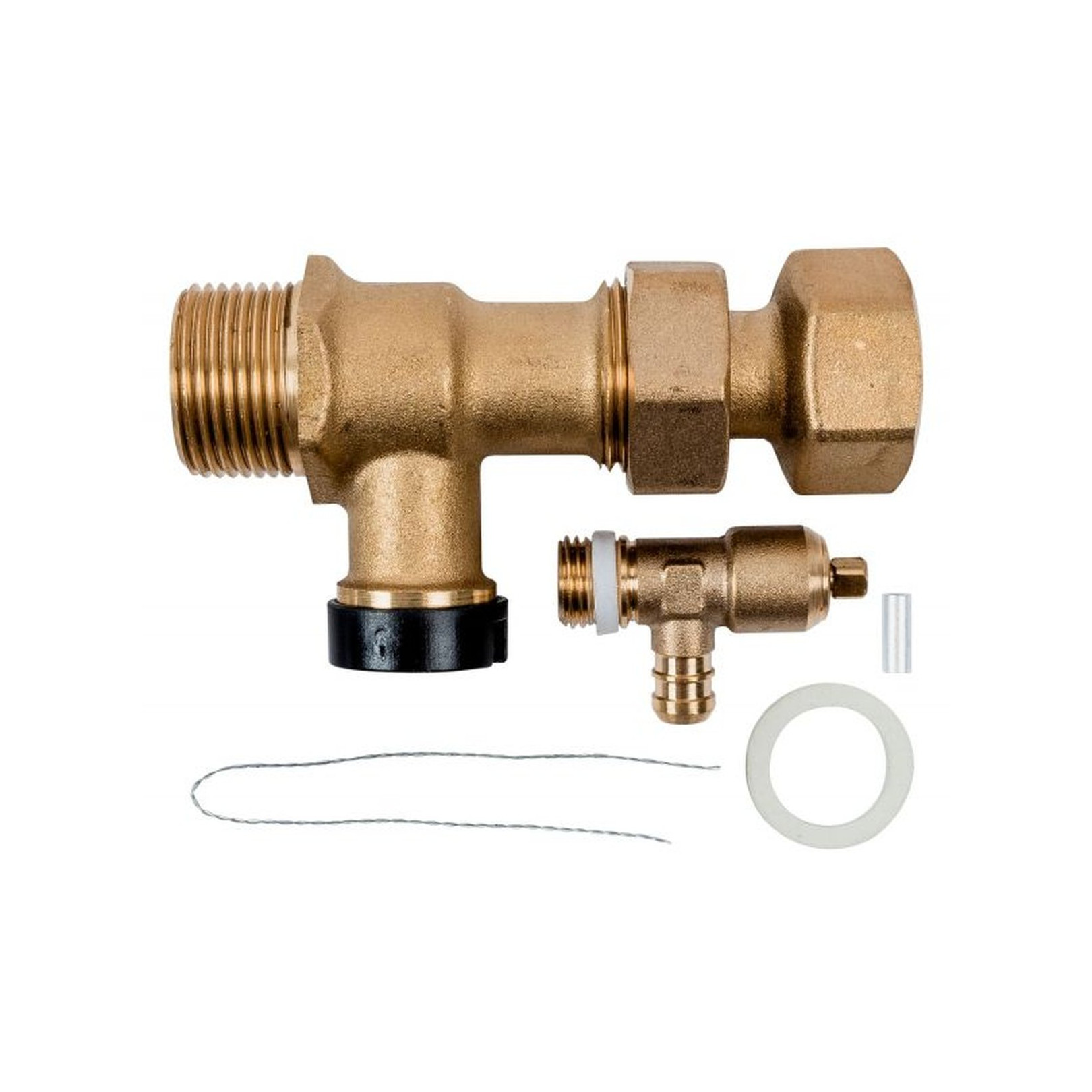 Wolf Kappenventil 3/4 Zoll Ausdehnungsgefäß DN20 bis 50 Liter Heizungszubehör 2400445