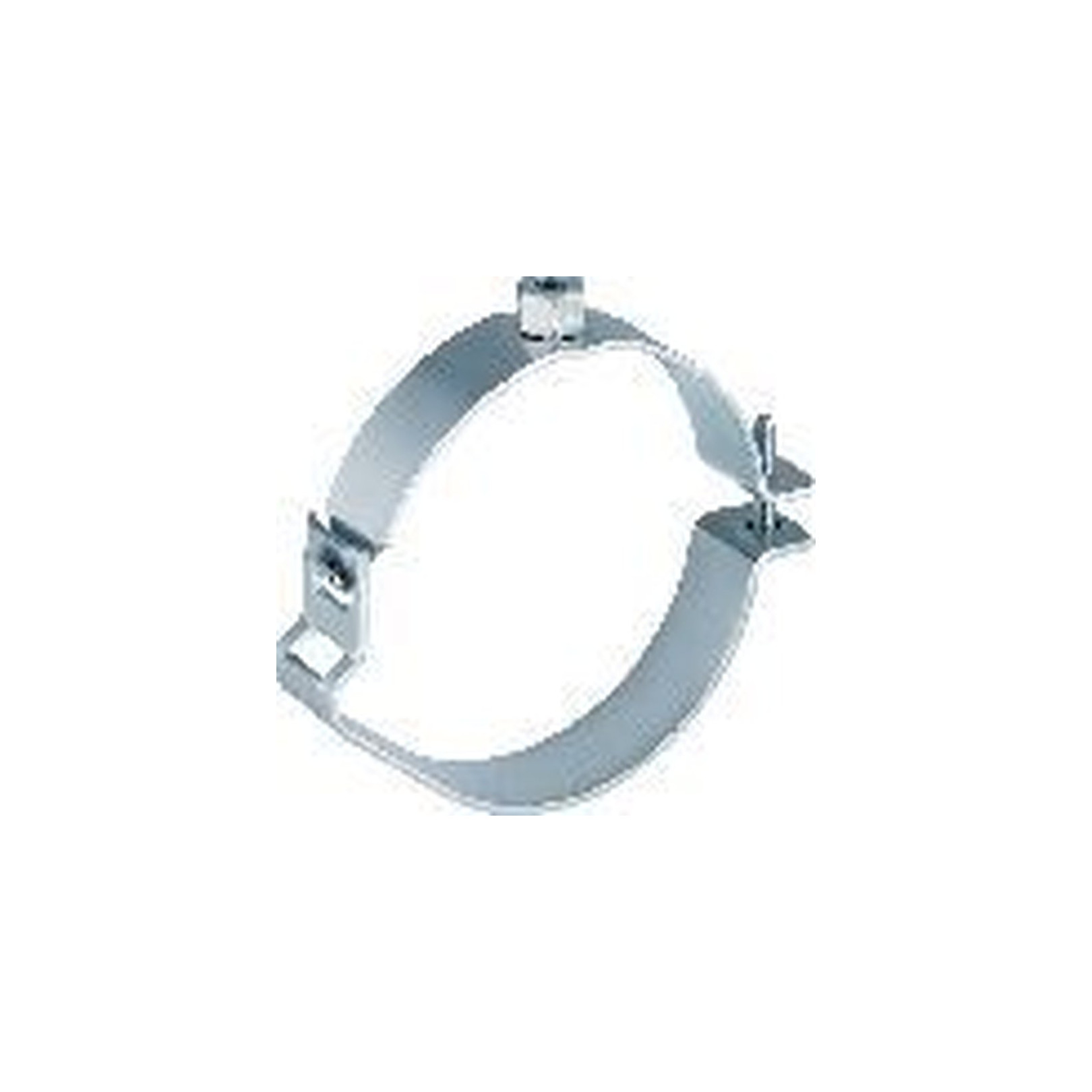 Geberit Rohrschelle verzinkt DN 90 Gewindemuffe M10 verstellbar Stahl 366843002