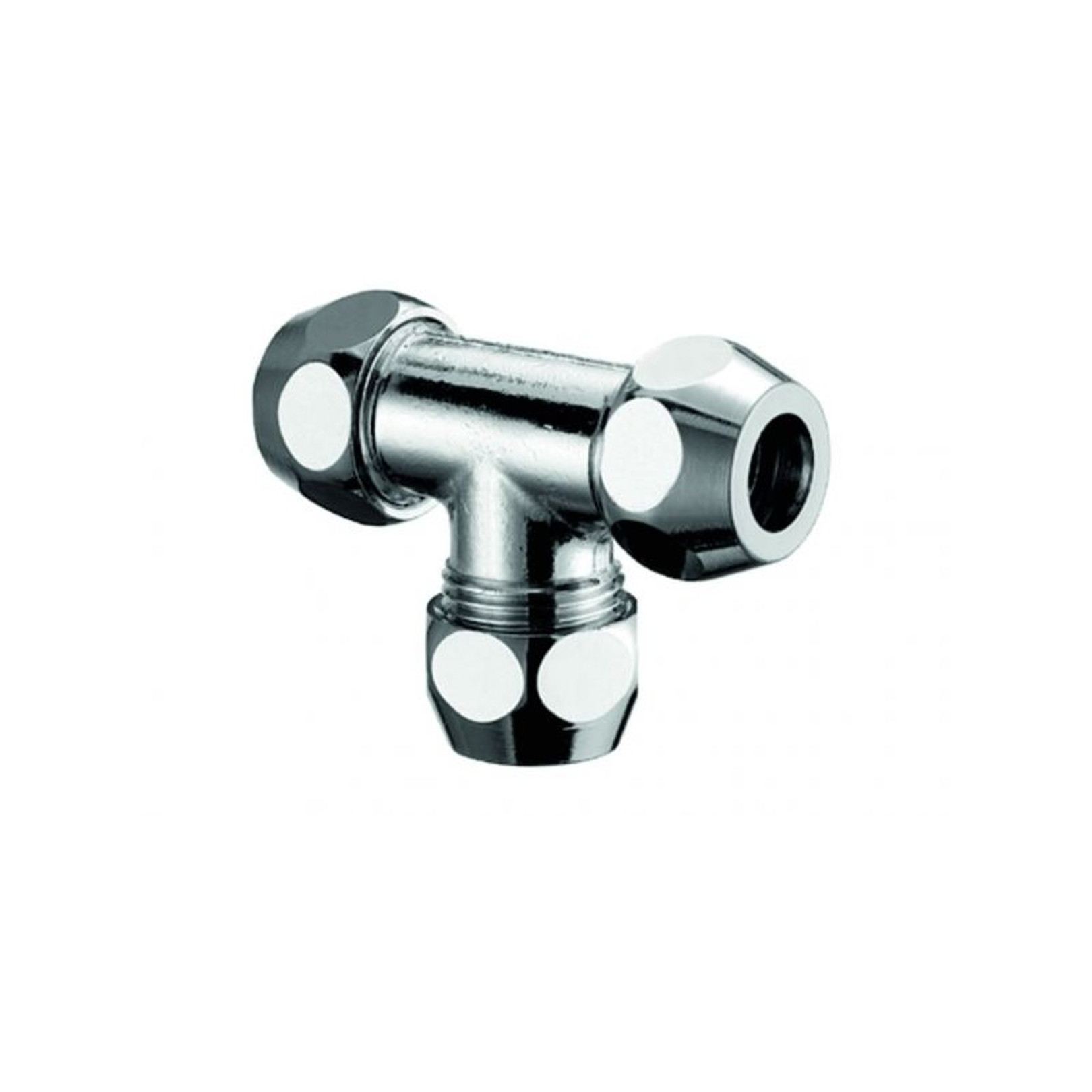 Schell T-Verschraubung 3/8 ZollAG d 10 mm verchromt Messing Hersteller-Artikelnummer 064550699