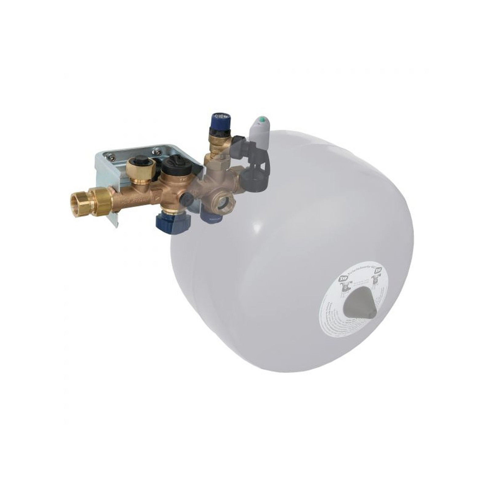 SYR Sicherheitscenter 4807 MAG 18 Liter Membranausdehnungsgefäß Sicherheitsventil 4807.20.001