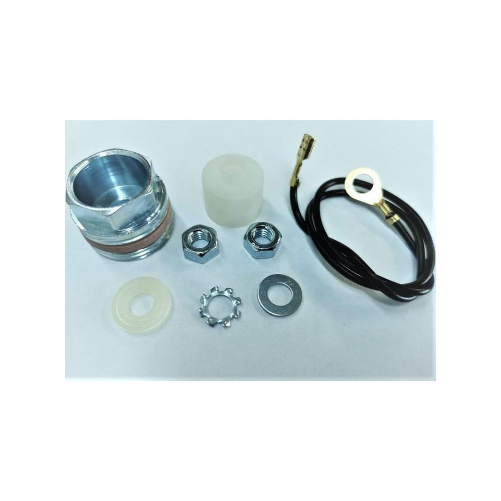 Magontec Montageset Magnesiumanoden Anodenzubehör Montagebeutel 8mm Gewinde 1 Zoll Muffe isolierte Montage 80020028