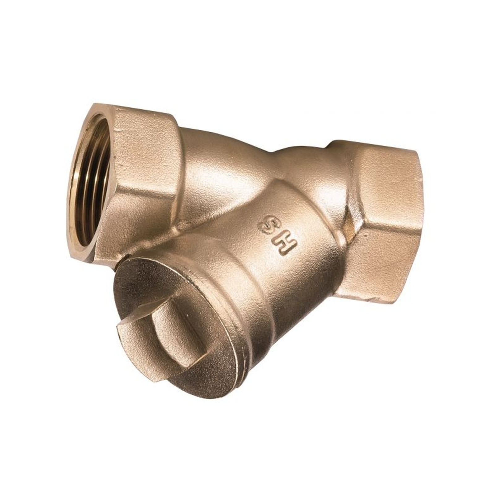 Schmidt Hermann Schmutzfaenger Einfachsieb 1-1-2-Zoll Messing 92400040