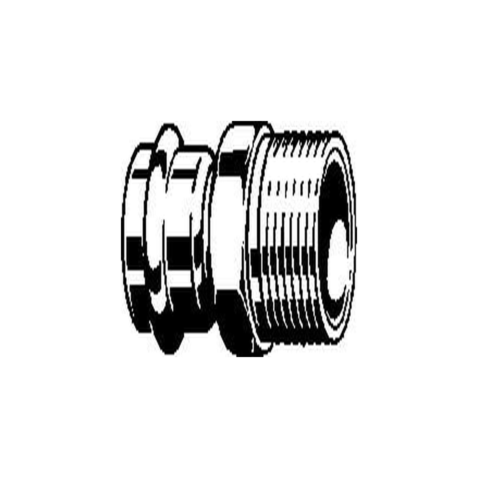 Viega Temponox 1711 Uebergangsstueck SC-Contur 42mm R11-4 Stahl nichtrostend 811631
