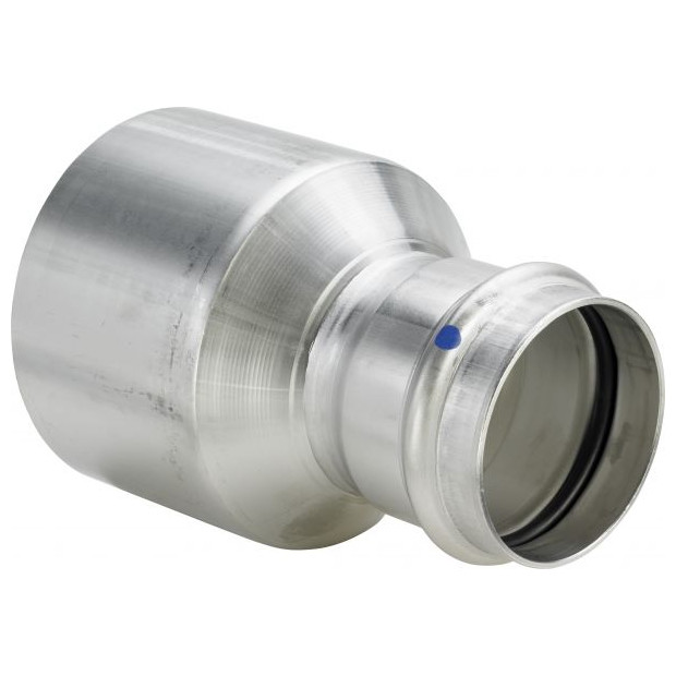 VIEGA Reduzierstück Sanpress Inox 2315.1XLLF SC-Contur LABS-frei Edelstahl 76,1x54mm 666408