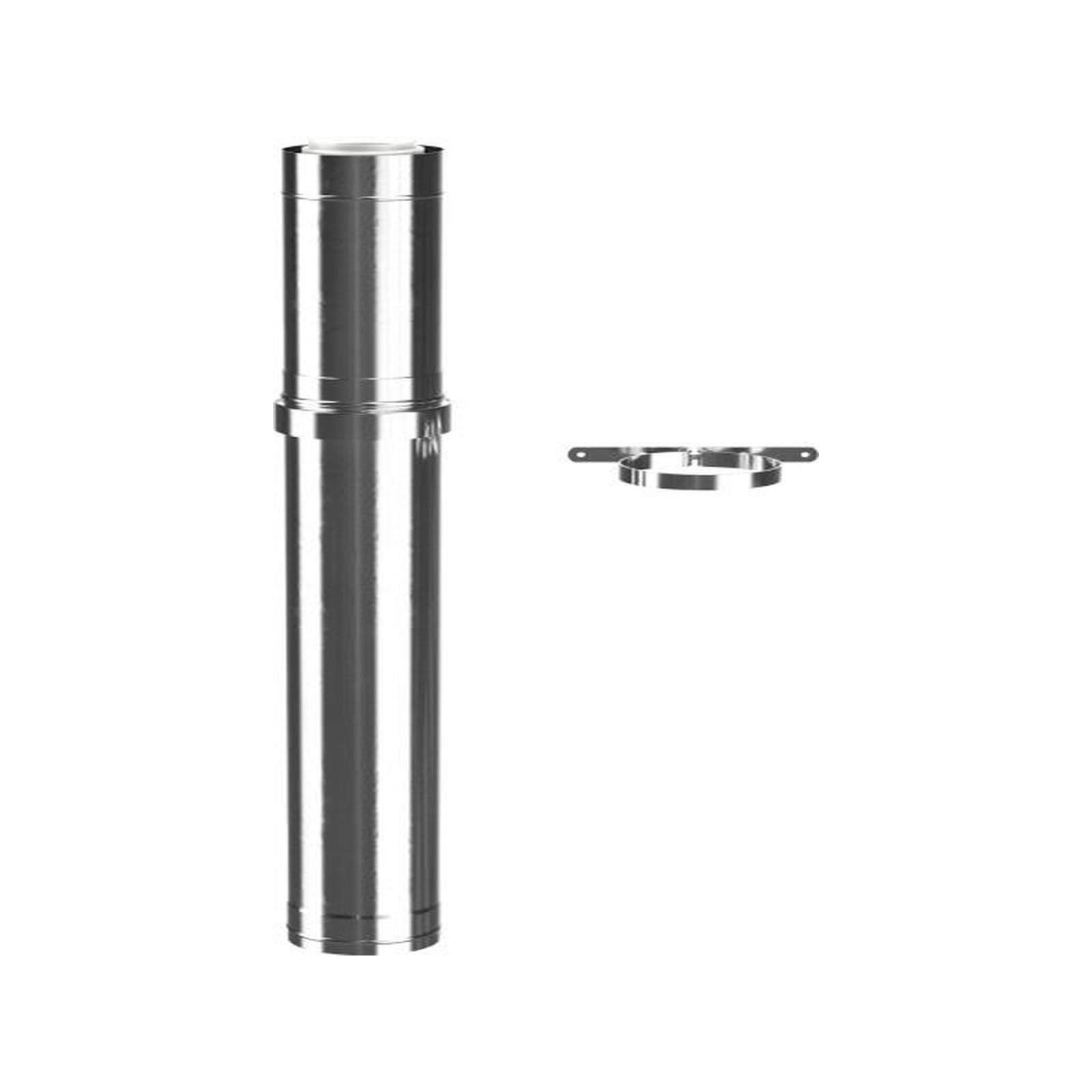 Buderus Dachdurchführung Edelstahl DN80/125 ohne Mündungsabschluss 7738112713