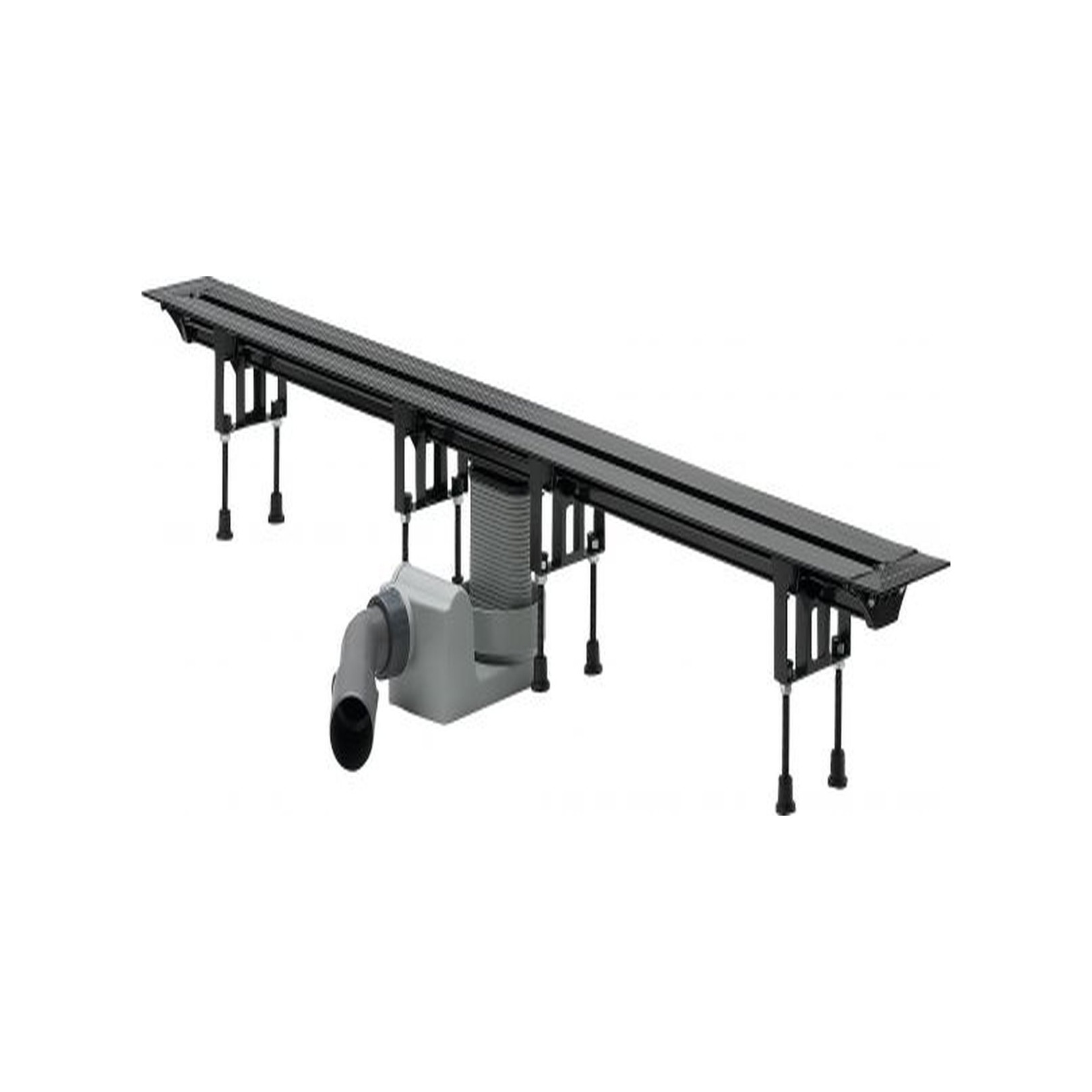 Viega Duschrinne Grundkörper Advantix Vario 4965.10 300-1200mm stufenlos ablängbar Ablaufgarnitur 686277