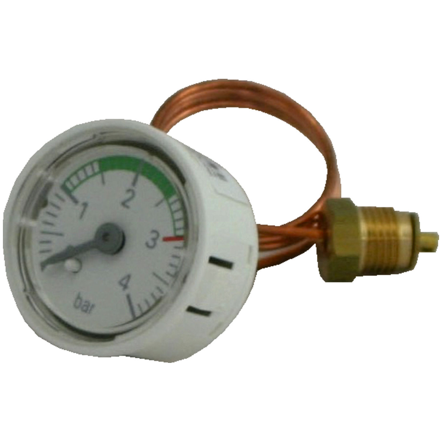 WOLF Heizkreismanometer 0-4 bar GB Serie Ersatz 2039061 8601876 Hersteller-Artikelnummer 203906199