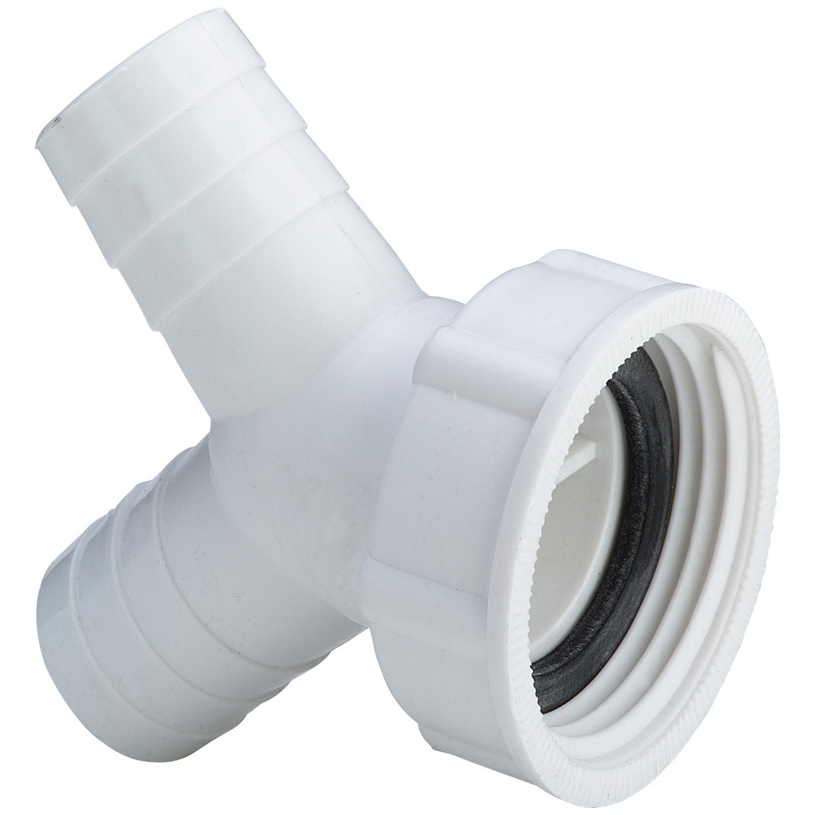 Viega Schlauchverschraubung 7968.5 1 Zoll 20-24 mm 45 Grad zwei Abwasserschlauchanschlüsse Kunststoff 109530