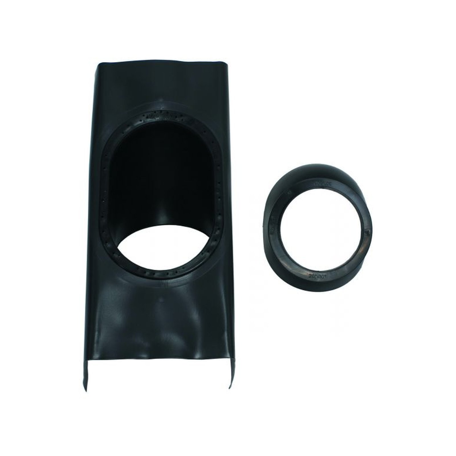 Vaillant Universalpfanne Schrägdach 25-50 Grad flexibel Bleischürze rot DN60/100 DN80/125 0020064751