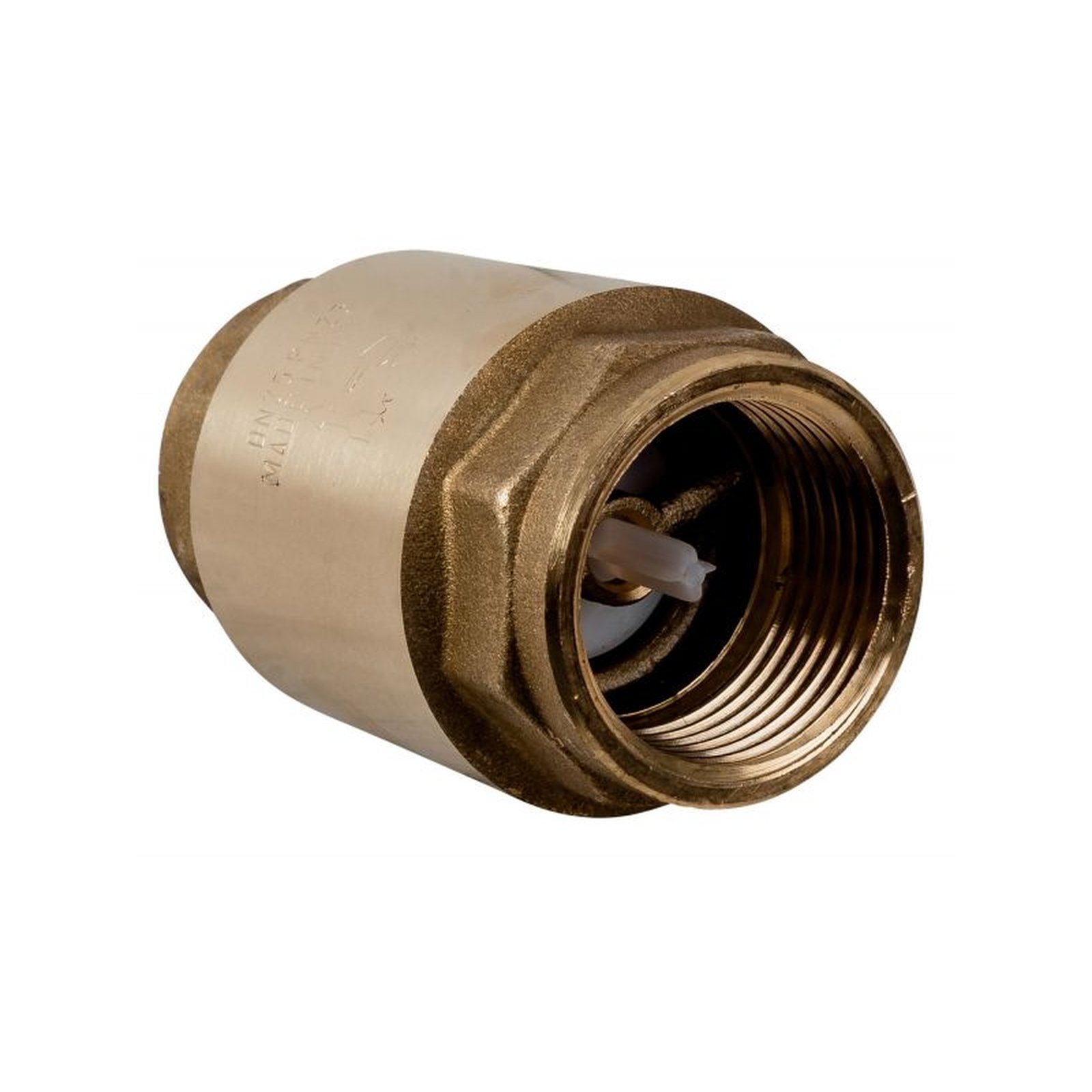 Wolf Schwerkraftbremse Rückschlagventil Messing Innengewinde 1 Zoll DN25 Heizungszubehör 201122899