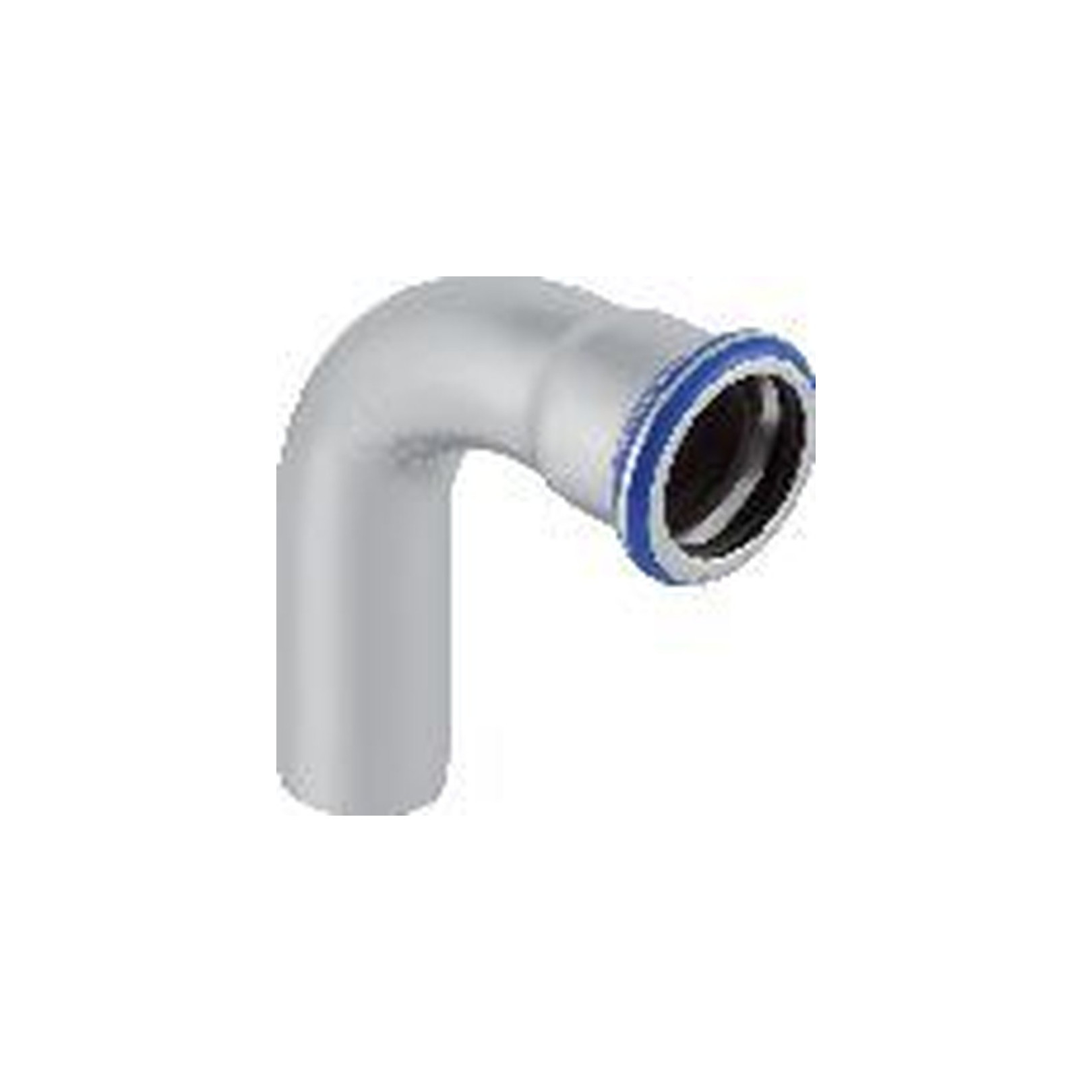 Geberit Mapress Edelstahl Bogen 90 Grad d35 Einschubende CIIR-Dichtring 33306