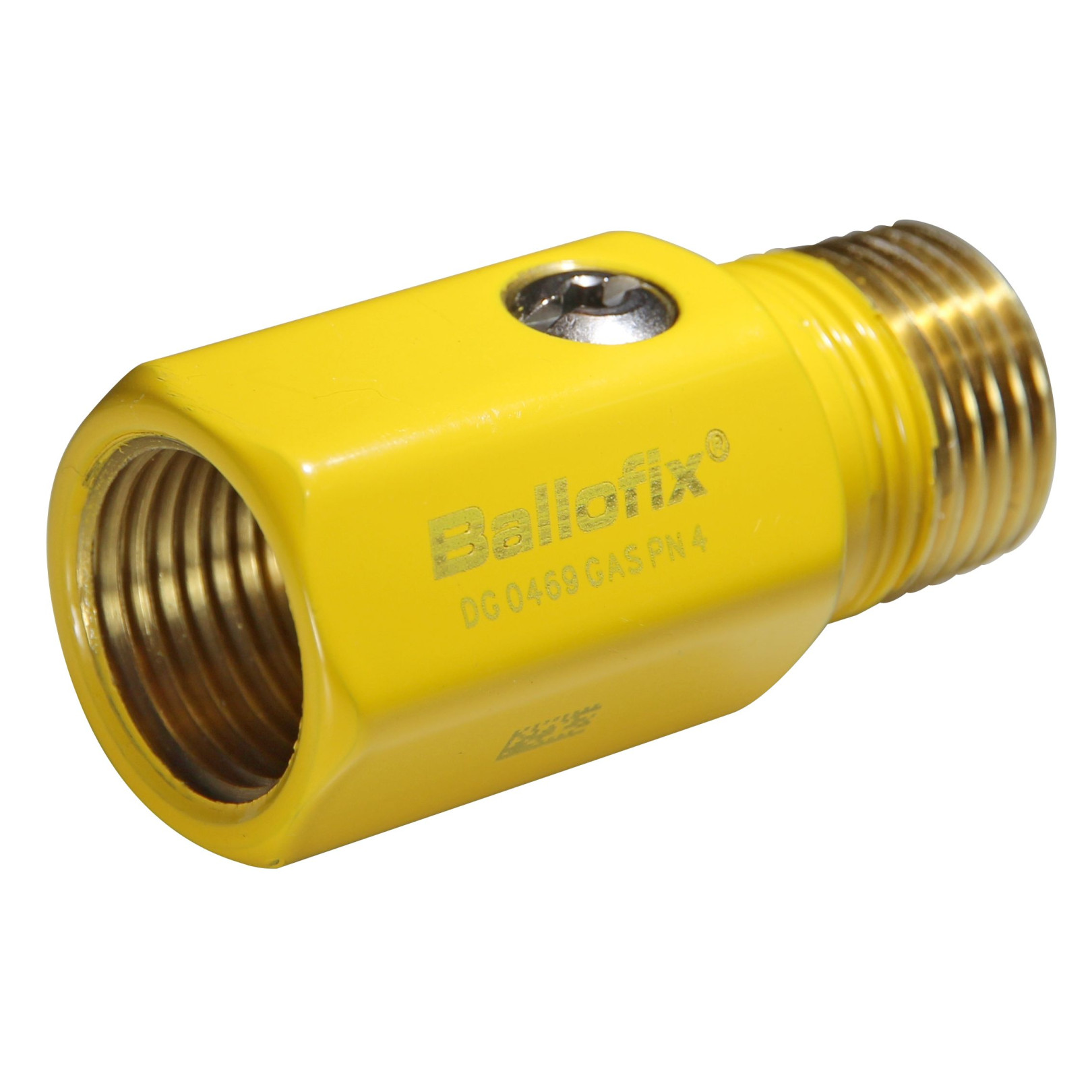 Aalberts Kugelhahn Seppelfrickeke Ballofix DN10 Rp3/8 R3/8 MOP5 C1 Messing 0400140