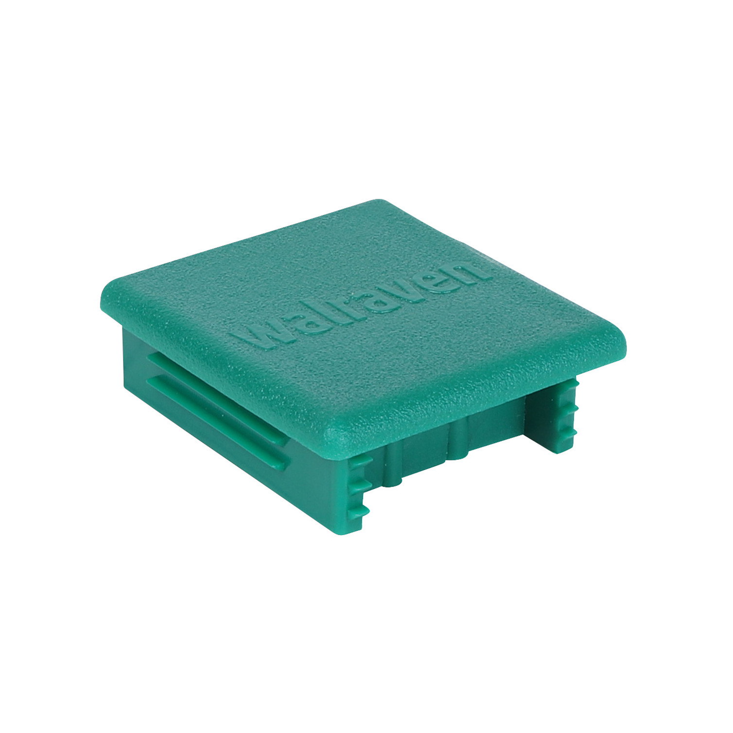 Walraven Strut Schienenendstopfen 41x41 Polyethylen grün 6566041