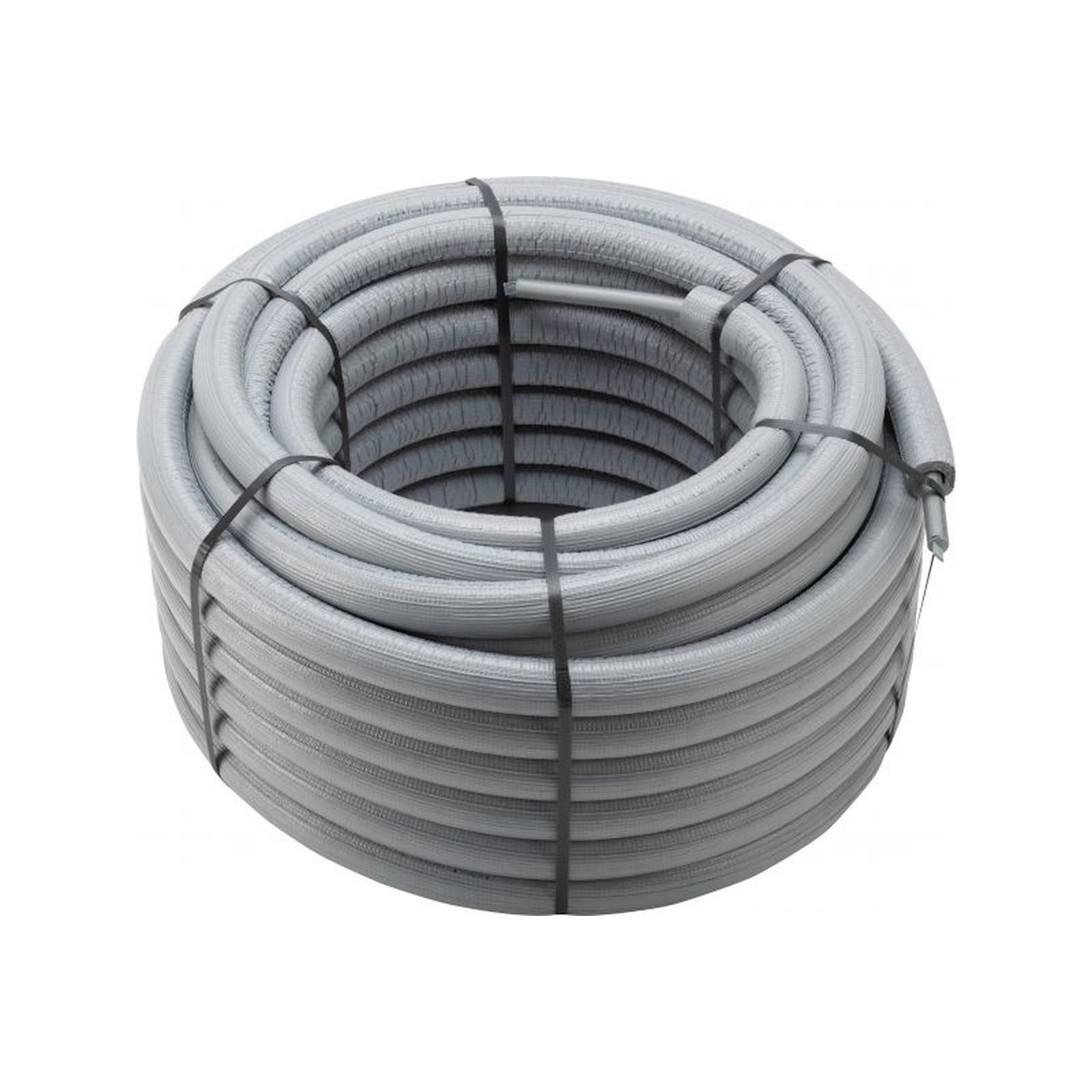 Viega Mehrschichtverbundrohr Raxofix 16x2.2mm 50m Dämmung 13mm Kunststoff grau 717926