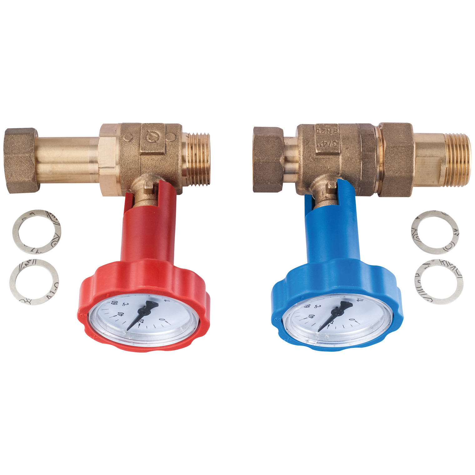 Bosch Installationszubehör CS 20-1 Servicepaket Heizung Heizkreis Wartungshahn Thermometer 7738112833