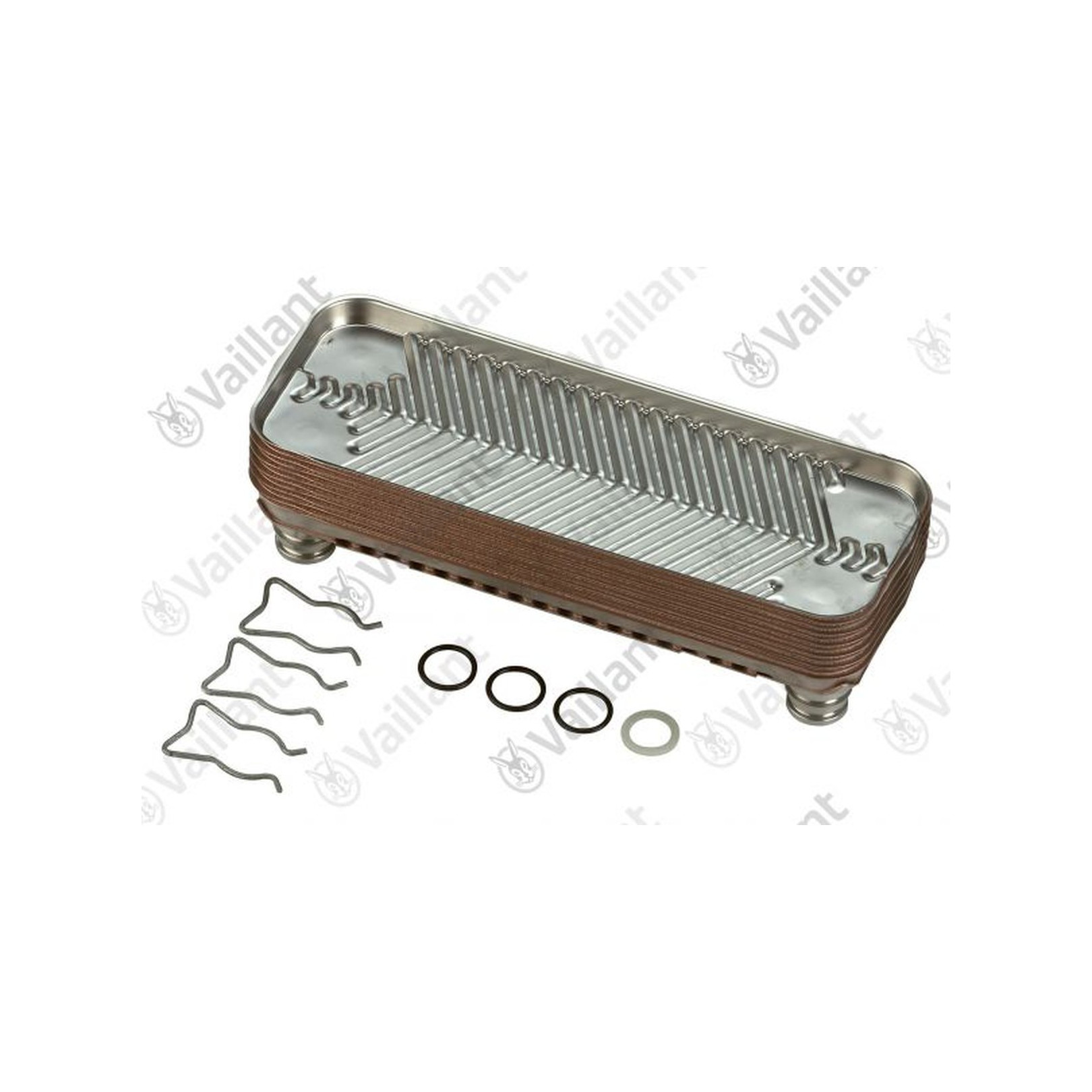 Vaillant Wärmetauscher Brauchwasser 12 Platten VSC 126-C 140 196-C 150 Edelstahl 065111