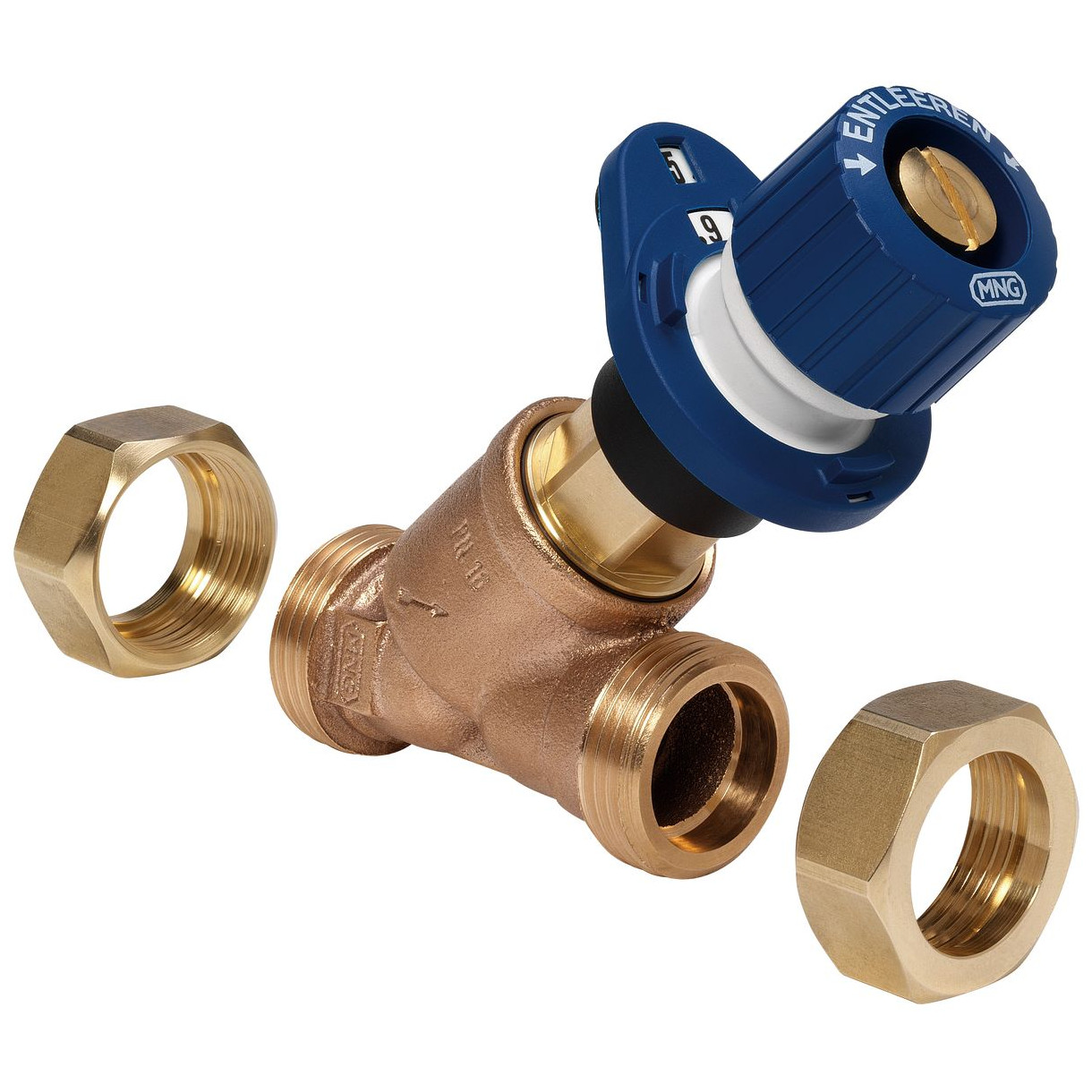 Honeywell Strangregulierventil Kombi-3-Plus V5010X0015 DN 15 Messing Kvs 2,7 AG 4029289008923