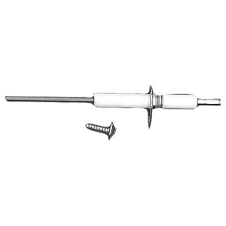 Junkers Ionisationselektrode Ersatzteil KN-Serie 42mm Isolator 4mm Anschluss 43mm Draht 87290107010