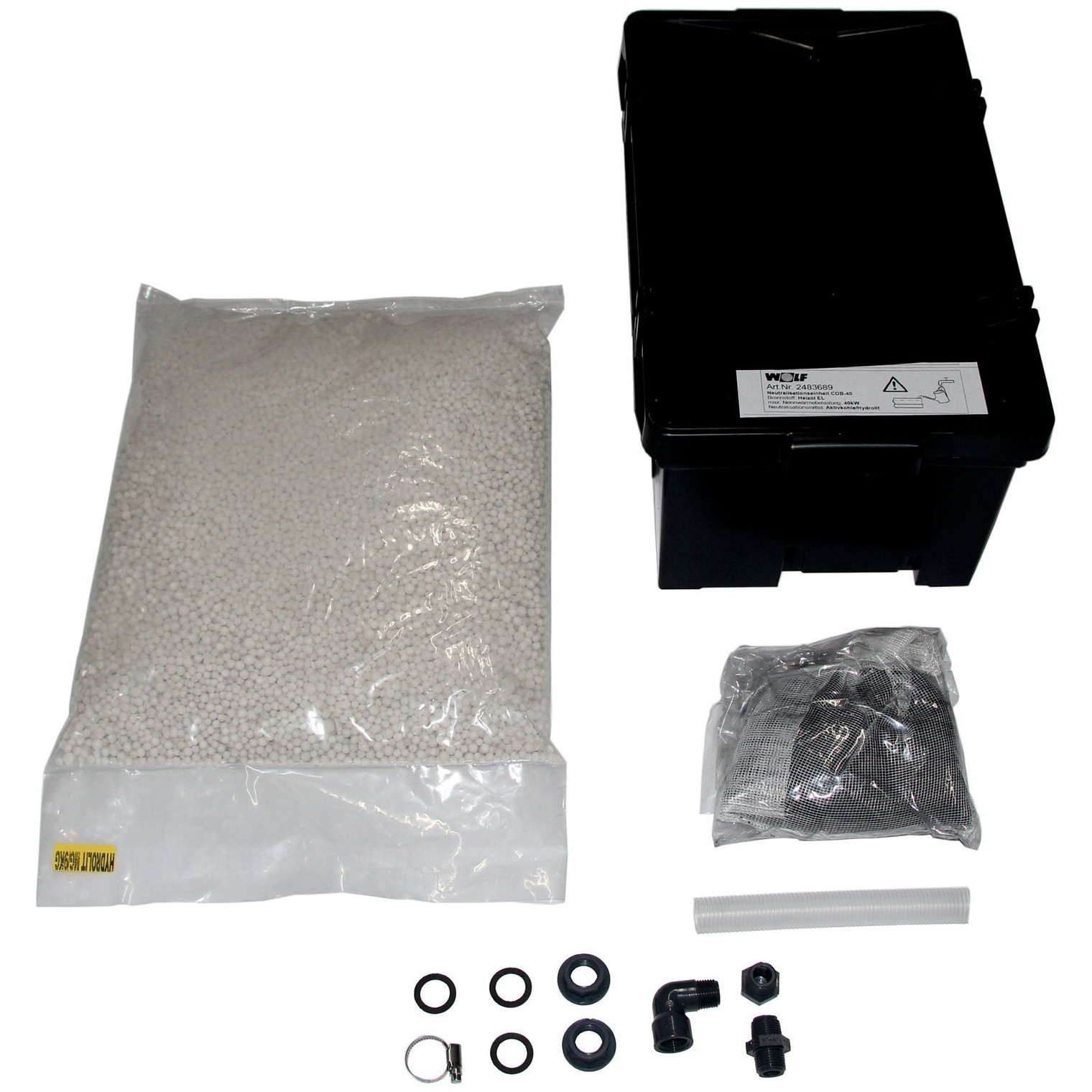 WOLF Neutralisationsbox COB-40 Granulatfüllung Montagezubehör 2483689
