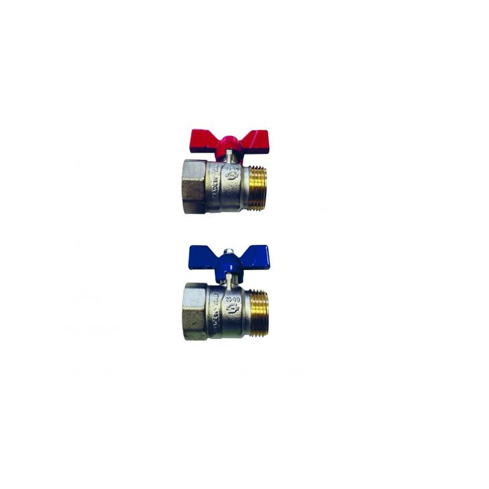 Purmo Kugelventilset TempCo Durchgang 1-Zoll 1-Zoll FFJAMVNP44F44H5