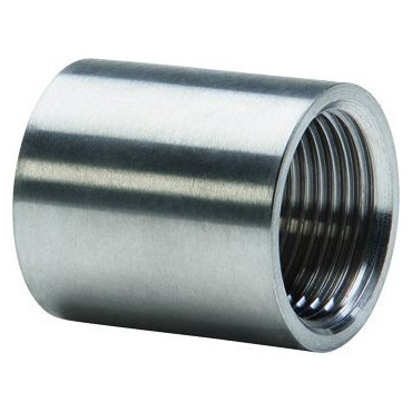 GEBO Edelstahl-Gewindefitting 270 Muffe 1-1-2-Zoll Inox Formstueck 6270-112