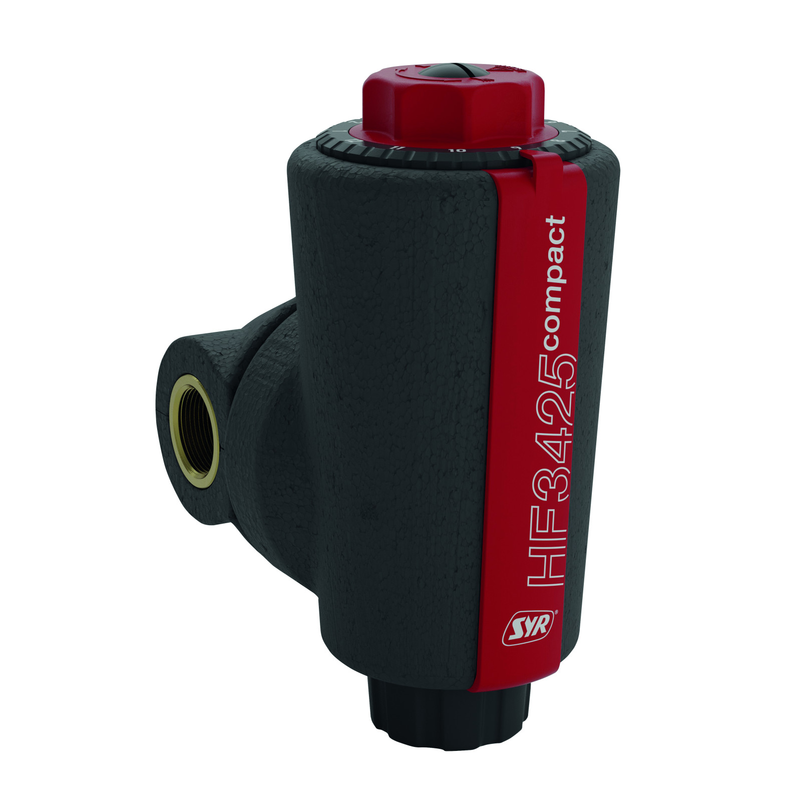 Sasserath Heizungsfilter HF 3425 compact DN 25 Magnetabscheidung Messing HAN 3425.25.000