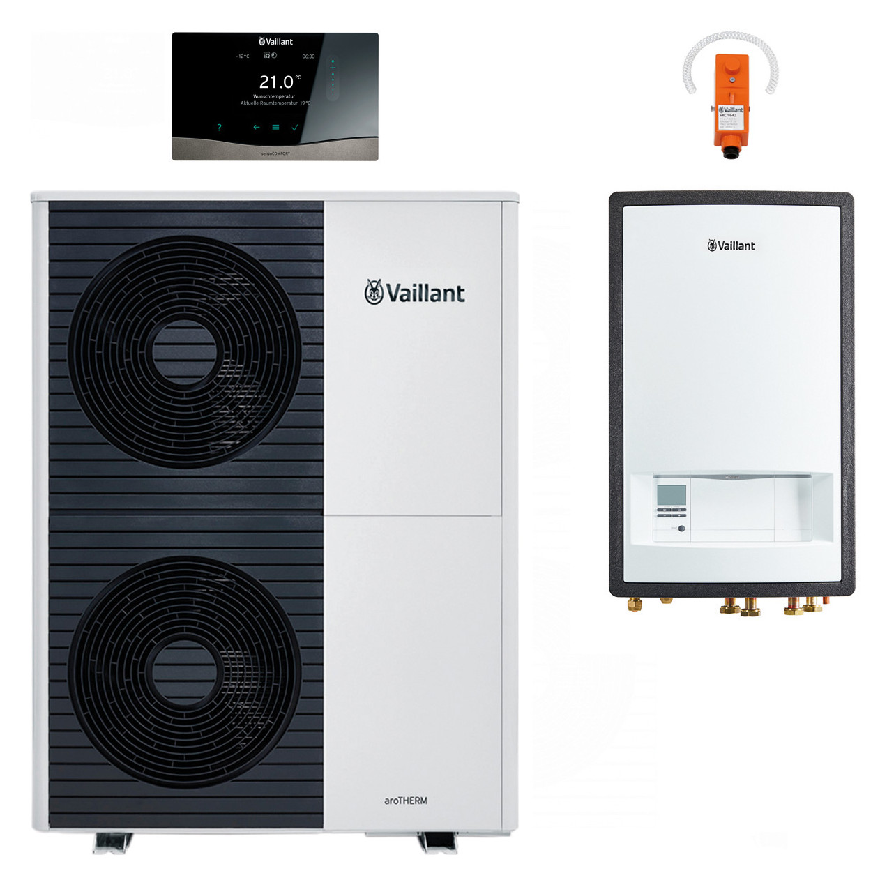 Vaillant aRothERM Split VWL 125/5 AS S2 Paket Hydraulikstation sensoCOMFORT 8000017309