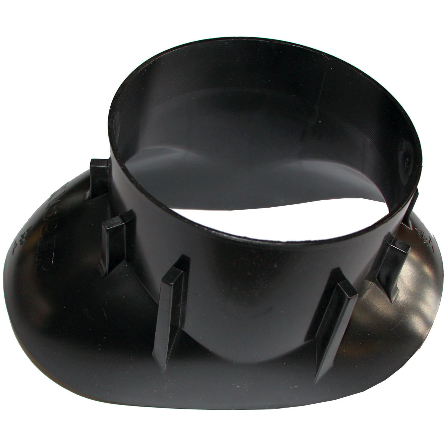 WOLF Adapter Klöber Grundplatten DN60/100 Schrägdach 20-50 Grad schwarz Polypropylen 2600036