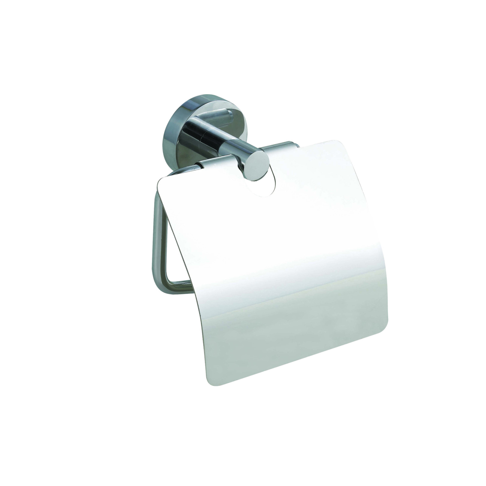 tesa nie wieder bohren WC-Papierrollenhalter PRO 020 verchromt Deckel P02236