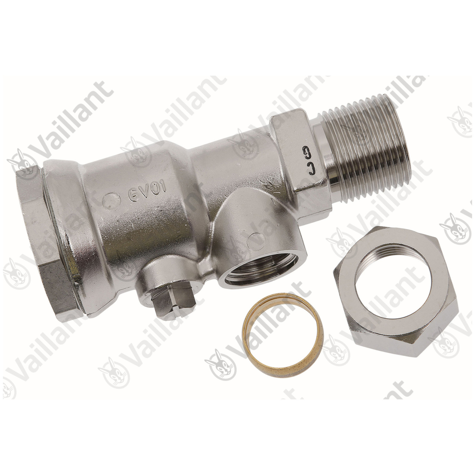 Vaillant Wartungshahn D Rp 3/4 Anschlusskonsole Installations-Set 0020224252