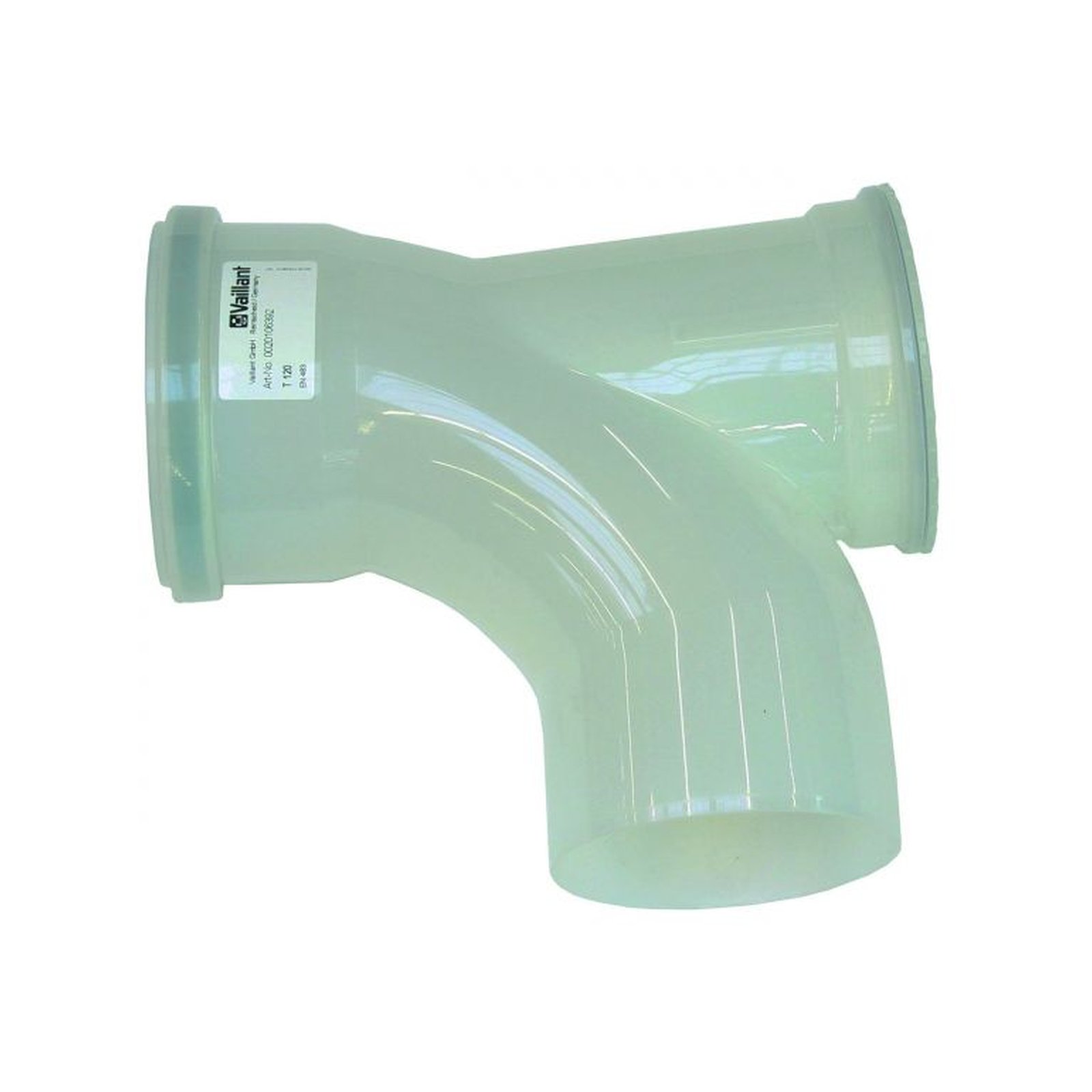 Vaillant Bogen 87 Grad Reinigungsöffnung 110 mm PP Kunststoff Abgassystem 0020106392