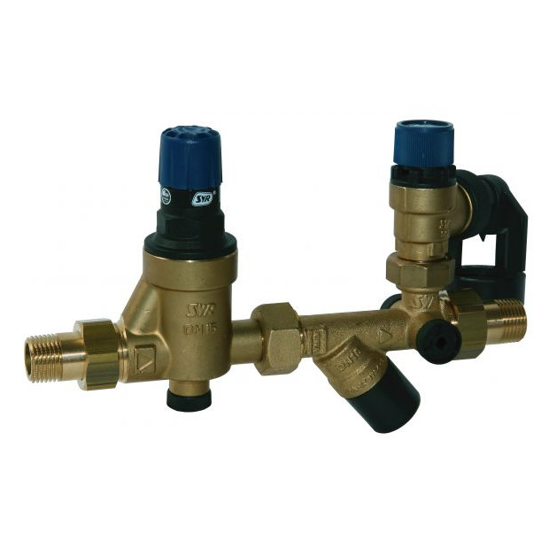 SASSERATH Sicherheitsgruppe SYRobloc 25 DN15 G1-2 10bar Pressmessing Druckminderer 0025.15.002