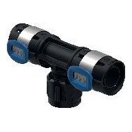 Geberit FlowFit Uebergangs-T-Stueck MasterFix PPSU d20 MF20 d16 Pressindikator 620381001